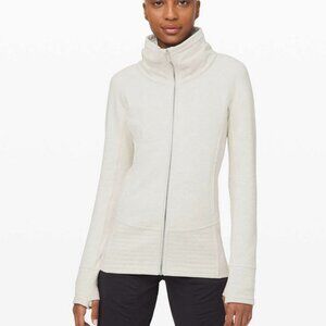 SOLD - Lululemon Radiant Jacket sweatshirt Ivory